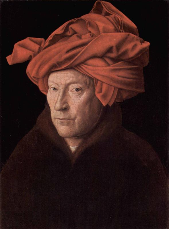 Jan Van Eyck Portrait of a Man